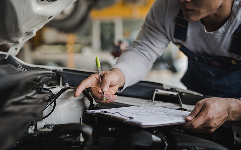 engine inspection -Lincoln of Coconut Creek in Coconut Creek FL